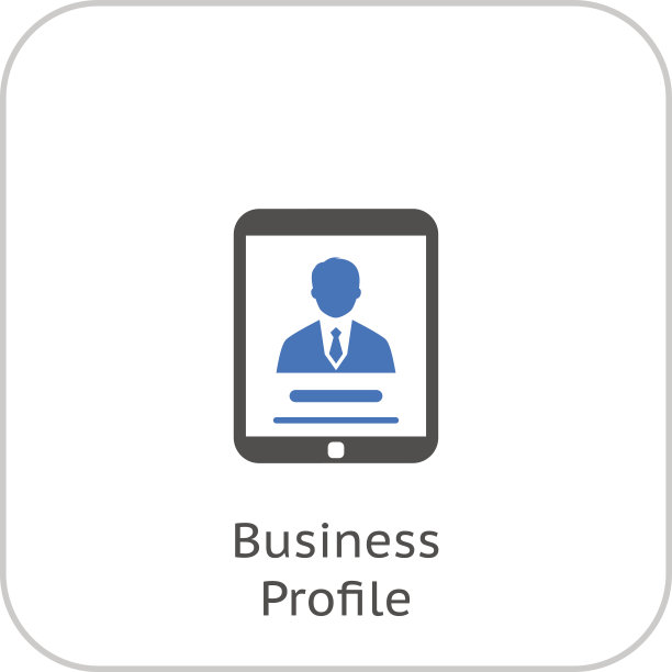 业务概况图标。经营理念。平面设计。图片下载