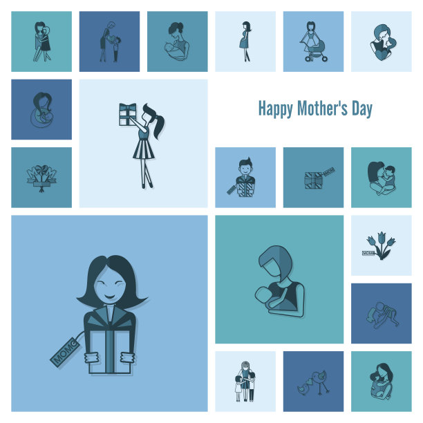 母亲节快乐图标图片下载