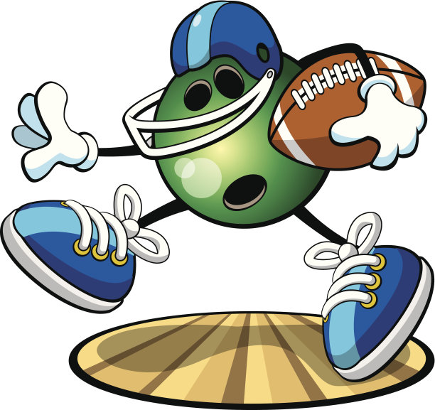 保龄球角色-足球运动员图片下载