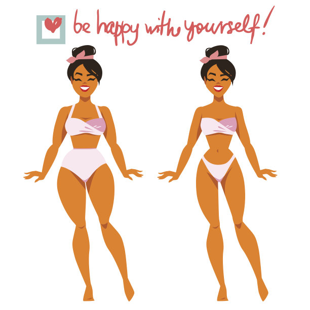 两个身体类型图片下载