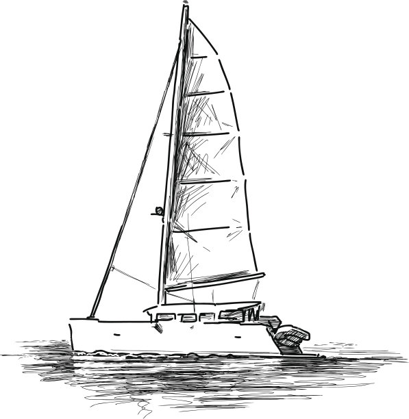帆船素材图片