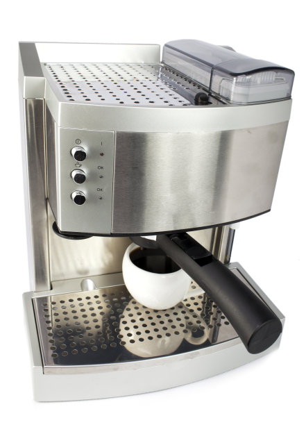 咖啡壶和咖啡杯图片下载