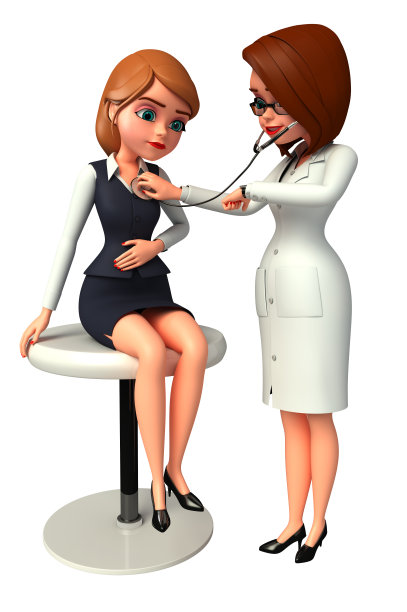 年轻的医生分析病人图片下载