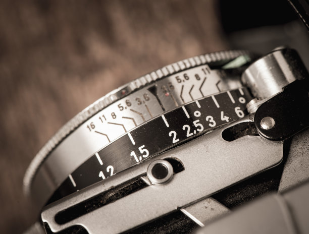 近景老式复古相机在复古风格图片下载