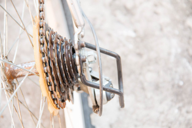 复古风格的照片的旧自行车图片下载