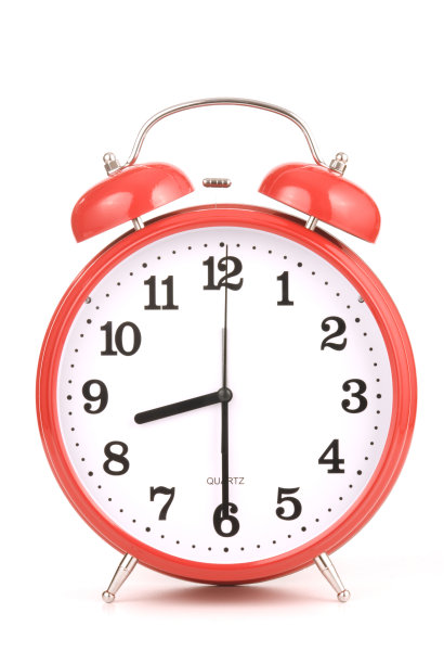 红色的闹钟图片下载