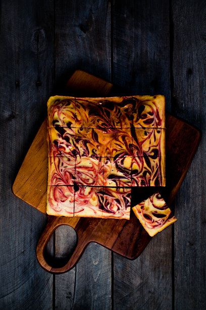 红丝绒奶油芝士布朗尼图片下载