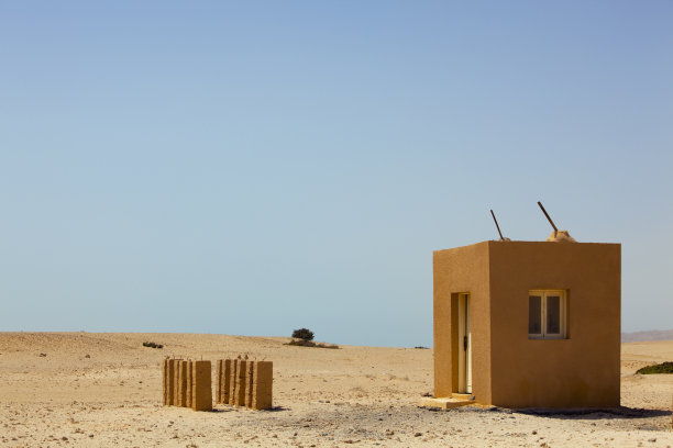 沙漠建筑图片下载