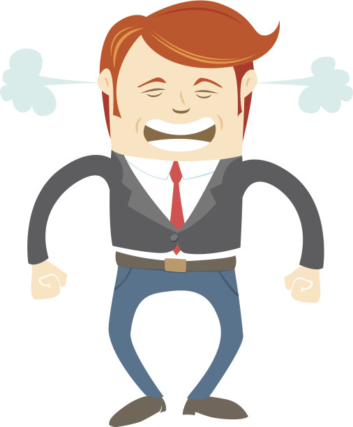 愤怒的办公室的人图片下载