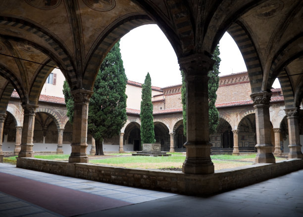 佛罗伦萨圣玛丽亚诺维拉修道院大殿图片下载