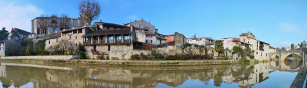 法国古城奈拉克图片下载