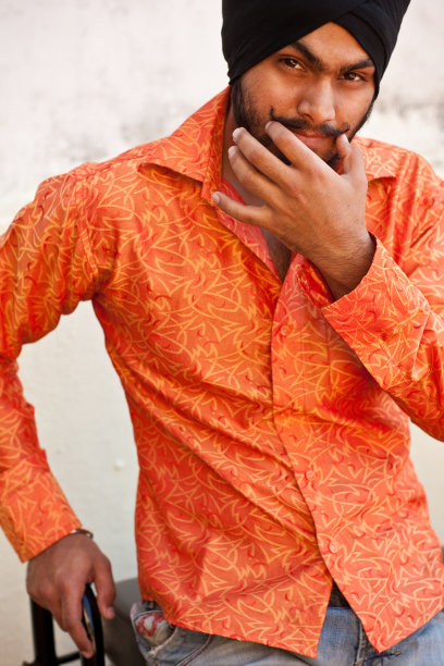 年轻的锡克教徒图片下载