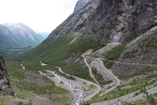 巨魔之路(挪威语Trollstigen)——挪威著名的道路。图片下载