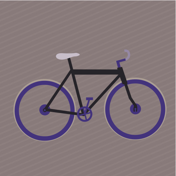 自行车插图图片下载