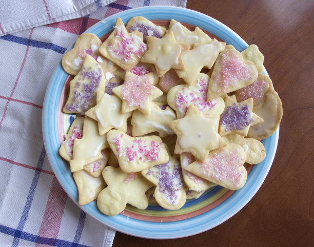 自制的节日饼干图片下载