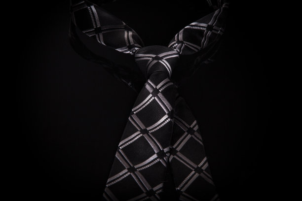 灰色的领带图片下载