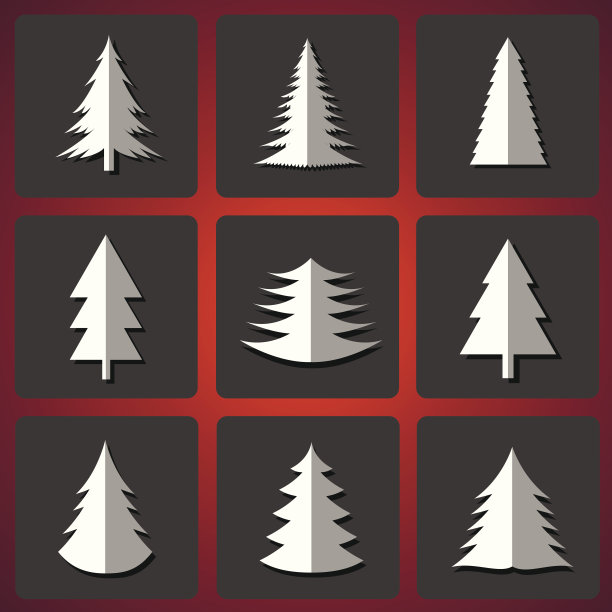 切割圣诞树图片下载