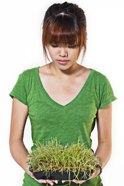 绿色性格图片下载