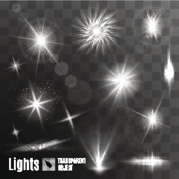 镜头光晕和火花图片下载