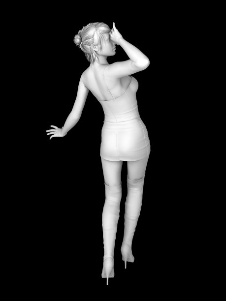 女孩插图图片下载