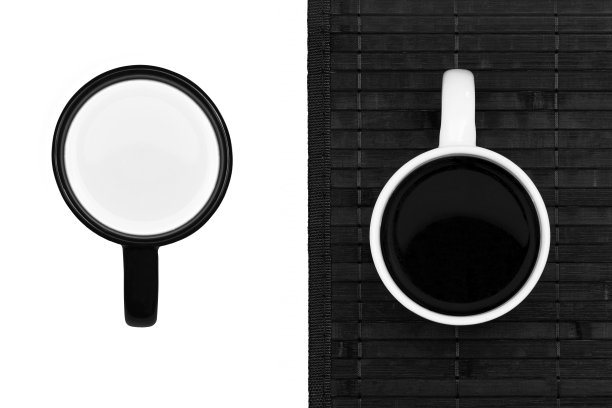 咖啡和牛奶图片下载