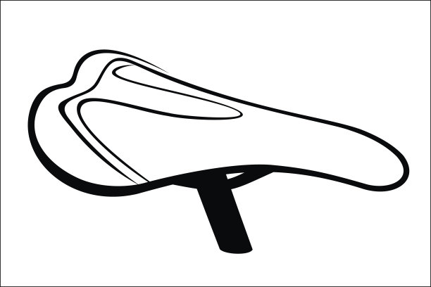自行车鞍座草图图片下载