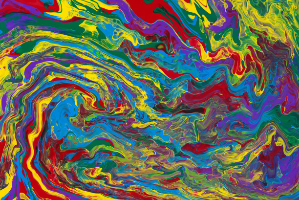 油漆混合图片下载