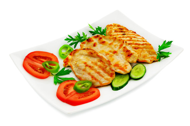 鸡肉煎猪排图片下载