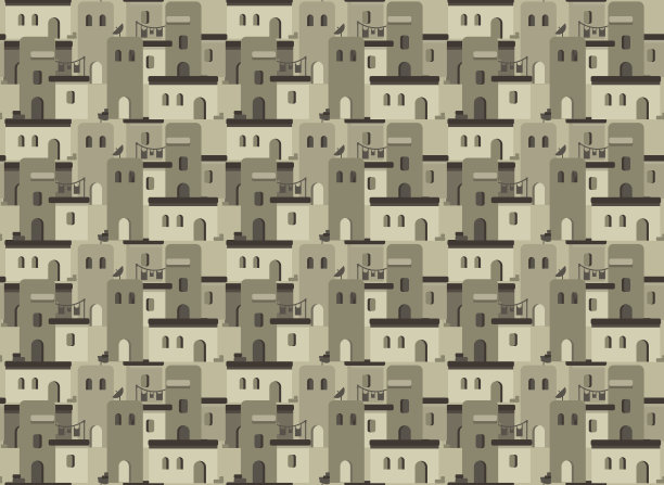 阿拉伯房屋模式图片下载