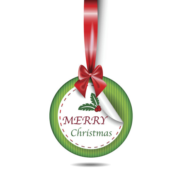 圣诞贺卡纸圈图片下载