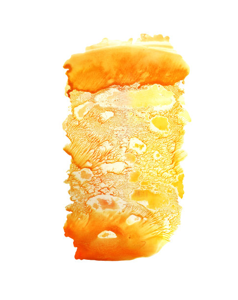 抽象黄色水彩背景。图片下载