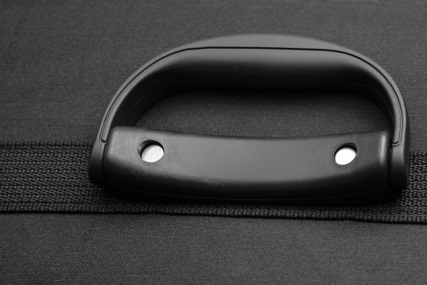 手提箱柄特写镜头图片下载