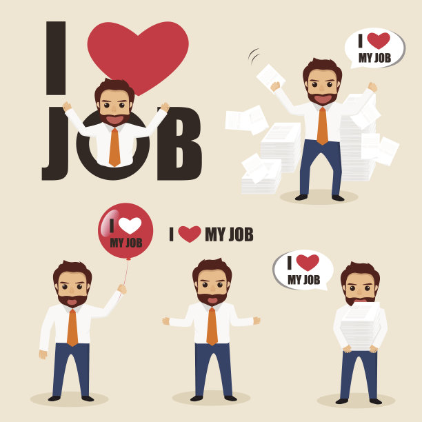 商人爱工作图片下载