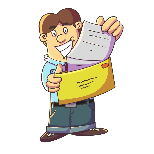 收到一封有好消息的信图片下载