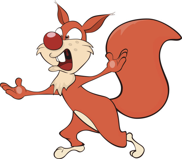 松鼠卡通图片下载