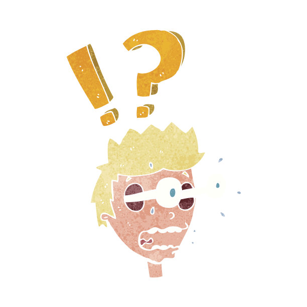 卡通震惊的男孩图片下载