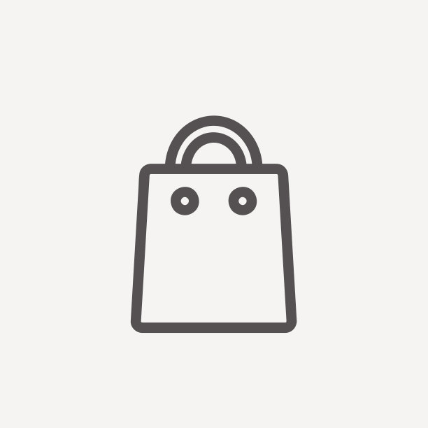 购物袋细线图标图片下载