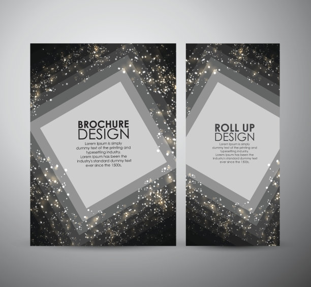 抽象广场与空间、宣传册或商业卷的设计。图片下载