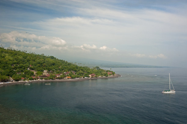 Amed，印度尼西亚巴厘岛。图片下载