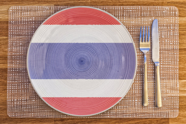 泰国餐盘图片下载