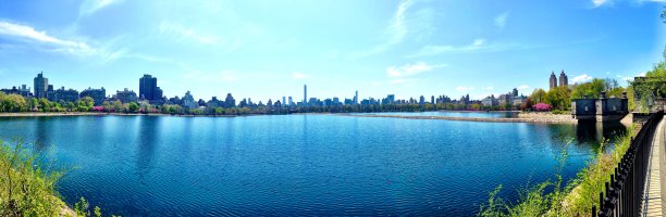 纽约中央公园水库图片下载