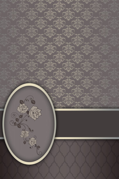 复古背景与框架。图片下载