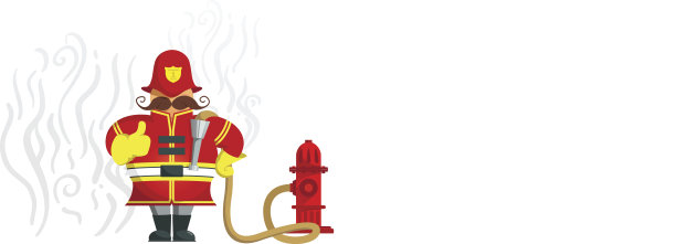 消防员竖起大拇指插图图片下载