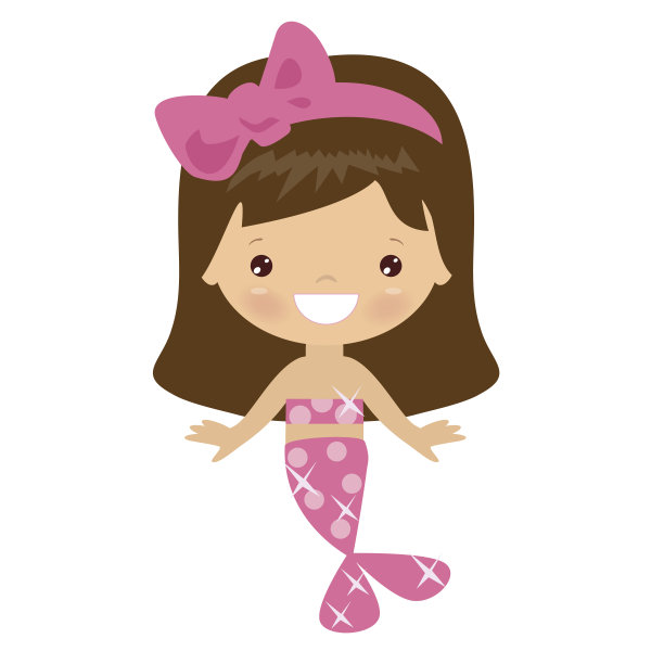 美人鱼矢量图图片下载