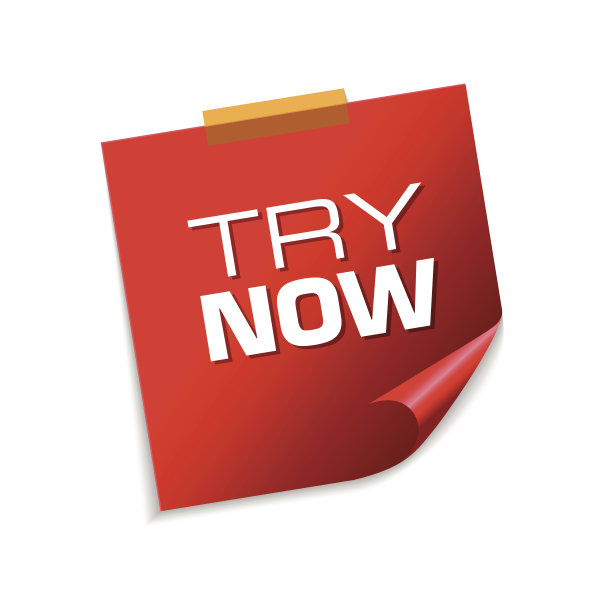 尝试现在红色Sticky Notes矢量图标设计图片下载