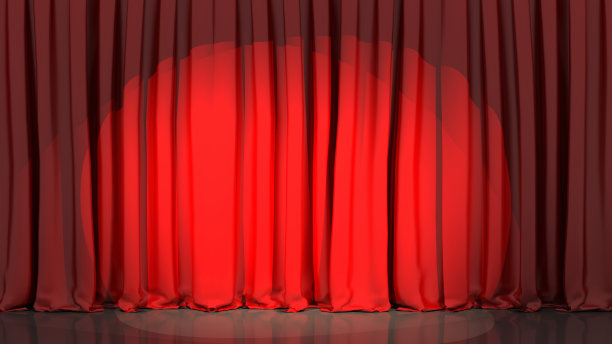 舞台上的聚光灯图片下载