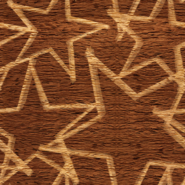 圣诞墙纸与星星-无缝背景-墙纸图片下载