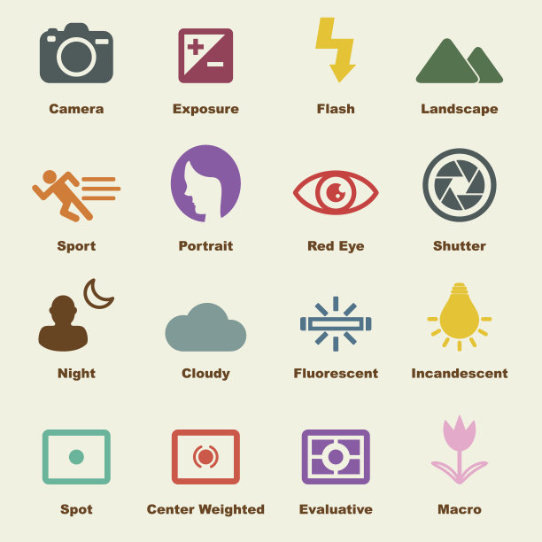 摄影元素图片下载