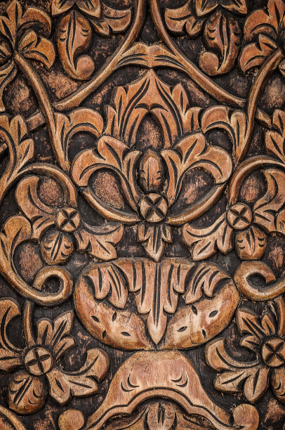 木板雕刻图片下载