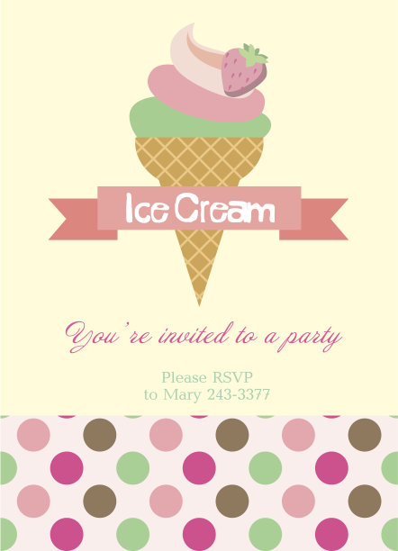 冰淇淋派对图片下载